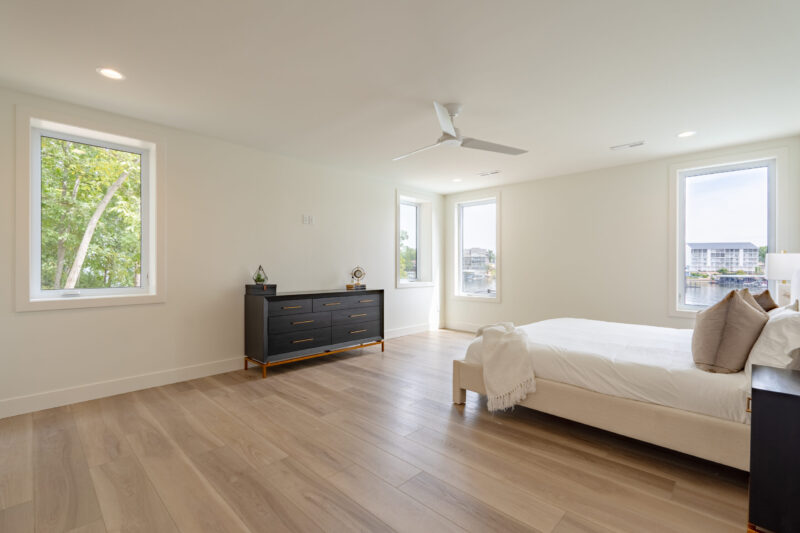 Second Primary Suite with clean modern finishes.