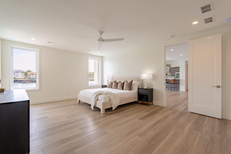 Second Primary Suite with clean modern finishes.