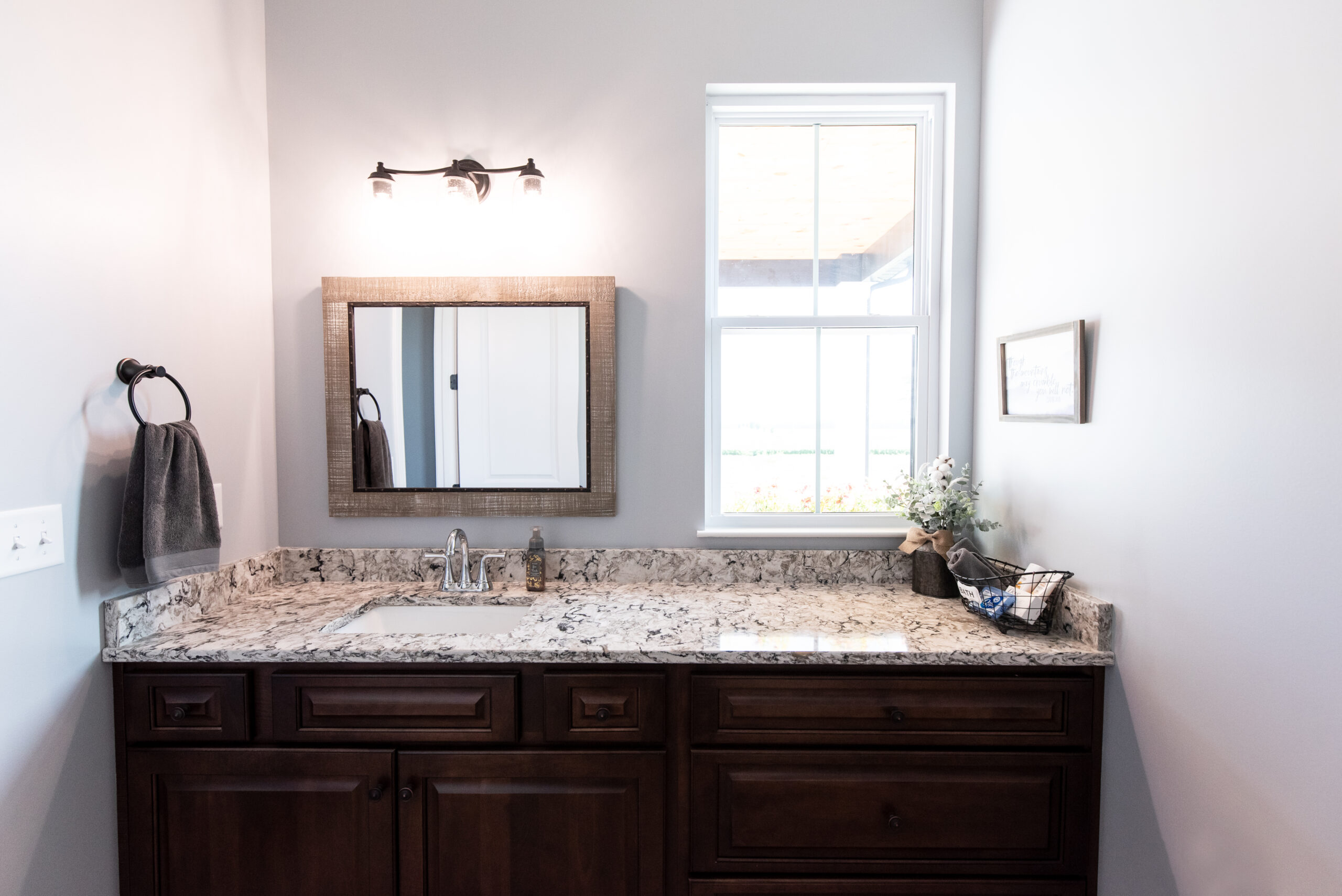 Bedroom 2 bathroom vanity