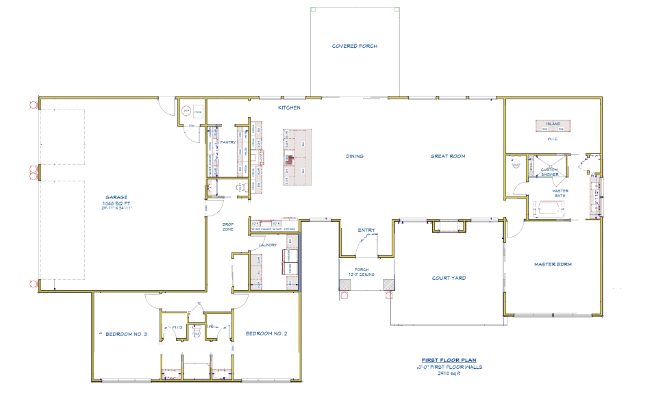 Waterview floor plan